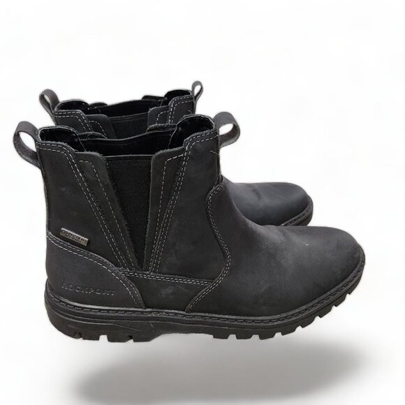Rockport Weather or Not‎ Chelsea Boots Mens 8.5M Black Waterproof Shoes CI6830 main image 12